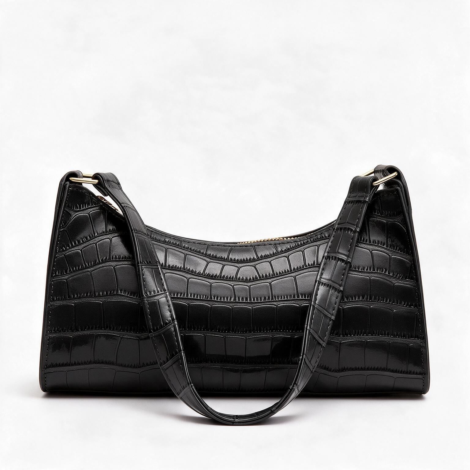 Bolso de piel genuina para mujer Harlow en color Beige - interior
