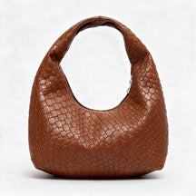 Bolso de piel genuina para mujer Grace en color Marrón - vista frontal