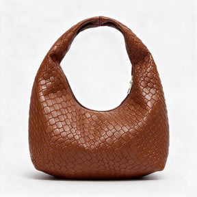 Bolso de piel genuina para mujer Grace en color Marrón - vista frontal