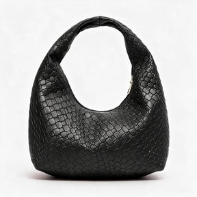 Bolso de piel genuina para mujer Grace en color Negro - vista frontal