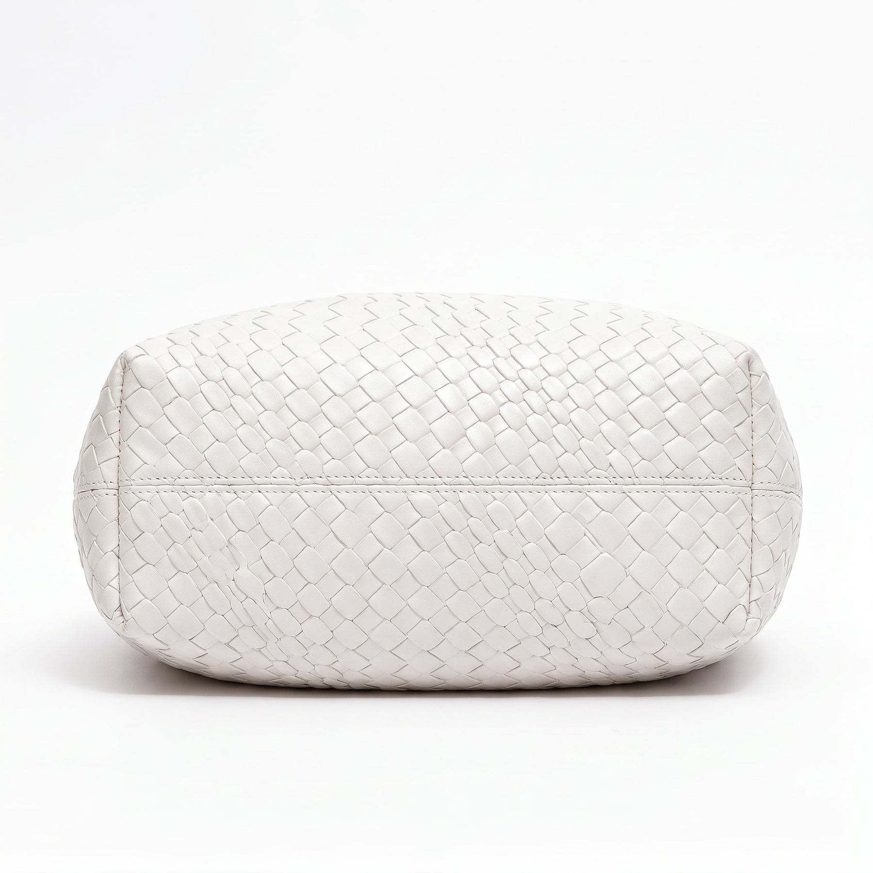 Bolso de piel genuina para mujer Grace en color Blanco - interior