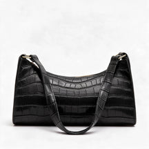 Bolso de piel genuina para mujer Harlow en color Beige - interior