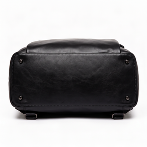 Mochila de piel genuina para mujer Alder en color Negro - vista de la base