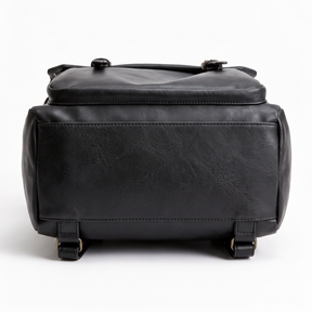 Mochila de piel genuina para mujer Sable en color Negro - vista de la base