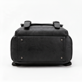 Mochila de piel genuina para mujer Wynn en color Negro - vista de la base
